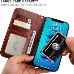 Detachable Wallet Case for iPhone 14 Pro Max RFID Blocking Card Slots Holder 5G