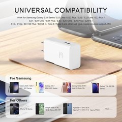 Samsung Adaptive Fast Charging Adapter Quick Charge Wall Charger Plug for Galaxy