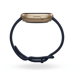 Fitbit Versa 3 Health & Fitness Smartwatch with GPS Midnight Blue/Gold, One Size