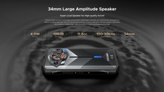 DOOGEE S Punk Rugged Smartphone LED Effect 16GB+256GB 50MP AI Cam 6.58″ 10800mAh
