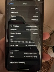 Apple iPhone 11 256GB Black Factory Unlocked iOS 12MP Bluetooth Wi-Fi