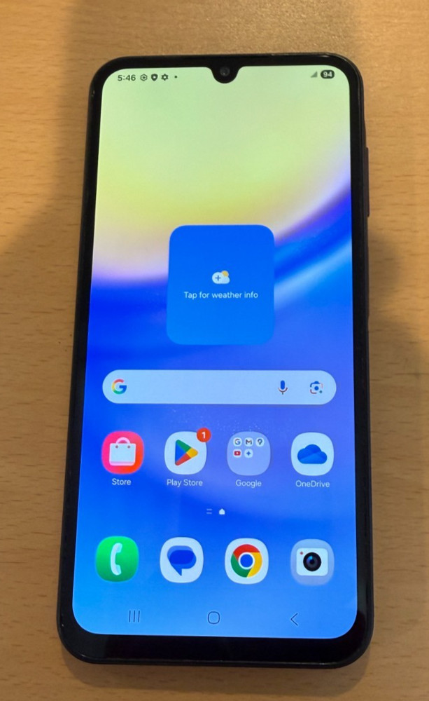 Samsung Galaxy A15 5G 128GB SM-A156U1 Blue Black (Unlocked) B- Grade