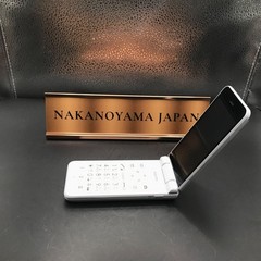 SHARP AQUOS KEITAI WHITE SH-N01 Android Flip Phone Unlocked 601SH NEW JP