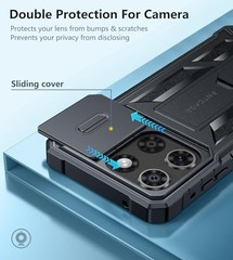 Motorola Moto G Stylus 2025/Stylus 2026 Case: Military Grade Dropproof Kickstand