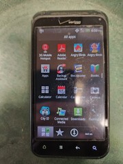 HTC Thunderbolt 4G LTE / ADR6350 – Black ( Verizon ) Android Smartphone W/BATT