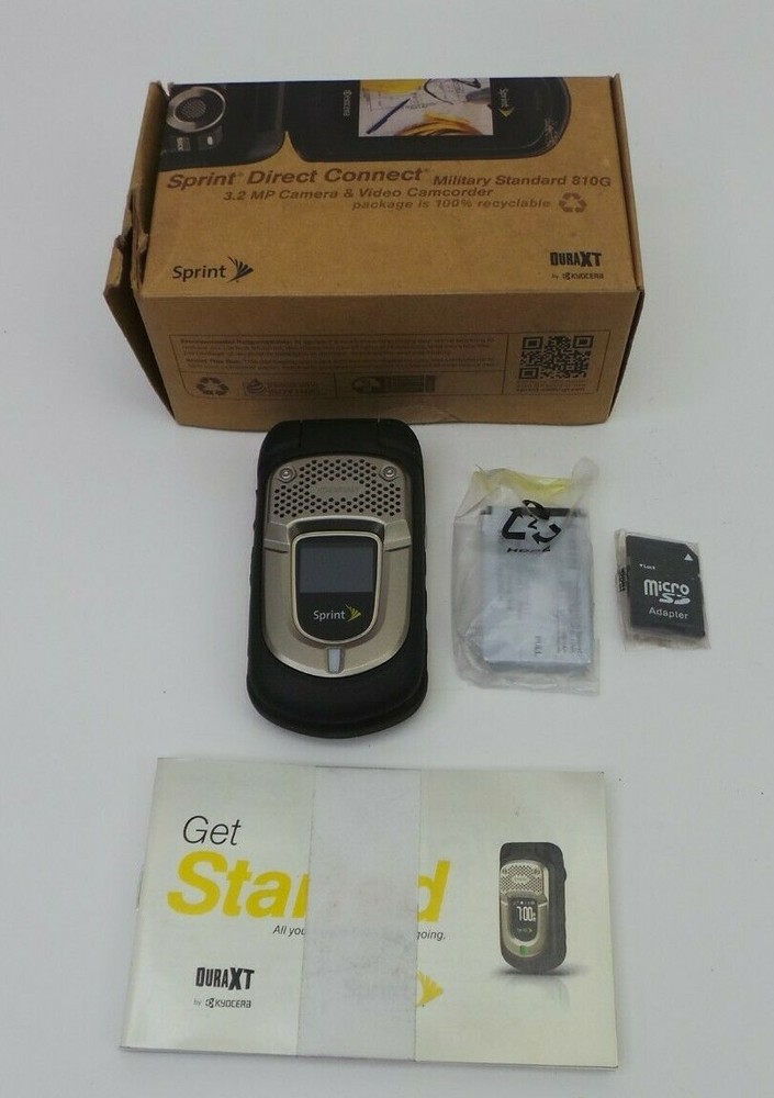Duraxt By Kyocera Military Standard 810G Phone w/ 3.2 MP Camera (119070-7 BY22G)