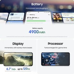 T-Mobile or Verizon Samsung Galaxy S25 FE 5G Black Blue – 128GB – Excellent Mint