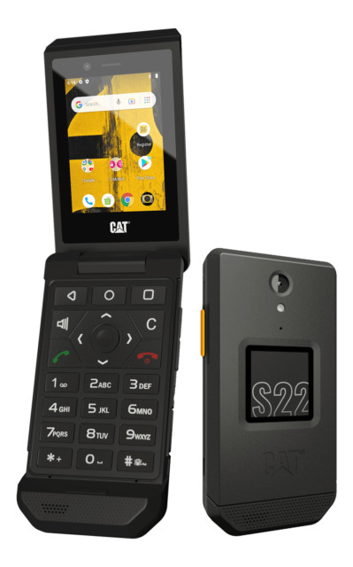 CAT S22 FLIP – 16 GB – Black (T-Mobile)