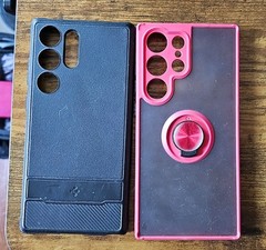 Genuine UNLOCKED Samsung S23 ULTRA in Coral Red 512gb Storage + 2 Cases Bundle