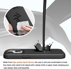 Premium Silicone Case for iPhone 13 & iPhone 14 with Soft Anti-Scratch Lining