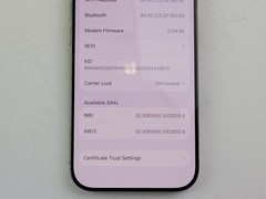 Apple iPhone 16 Pro (A3083) 128GB – Natural Titanium (Spectrum) – POOR CONDITION