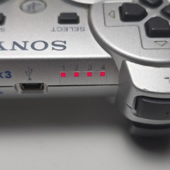 Silver Sony Playstation 3 PS3 Wireless Controller Dualshock Sixaxis Tested