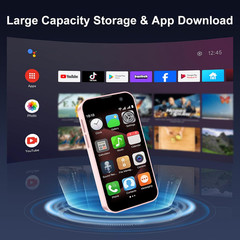 Mini Phone 3.0″ Unlocked Mini Smartphone for Kids World’S Smallest Cell Phone Qu