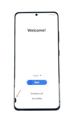 Samsung Galaxy S21 Ultra 5G G998U1 256GB Unlocked Used Phone with Black Spot