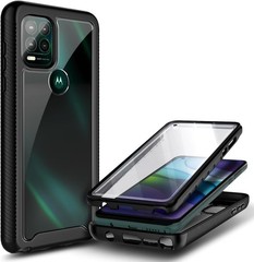Case for Motorola Moto G Stylus 5G with Built-in Screen Protector, Full-Body