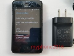 Nokia Asha 501 Unlocked Dual SIM 128MB 64MB RAM 2G GSM microSDHC Smartphone