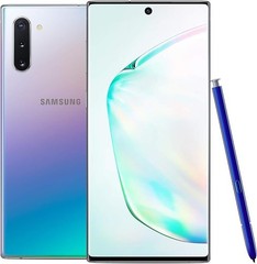 Samsung Galaxy Note10+ 5G SM-N976U T-Mobile Only 256GB Aura Glow B Light Burn