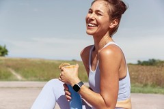 Fitbit Versa 3 Health & Fitness Smartwatch with GPS Midnight Blue/Gold, One Size