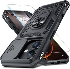 Case for iPhone 12 Pro Max Phone Cover with Slide Camera Lens Cover and Screen P