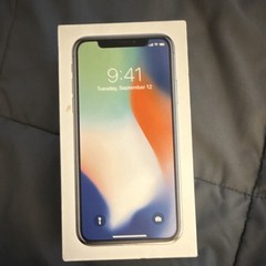 Apple iPhone X 64GB Silver 5.8in 12MP A11 iOS GSM Unlocked A1901