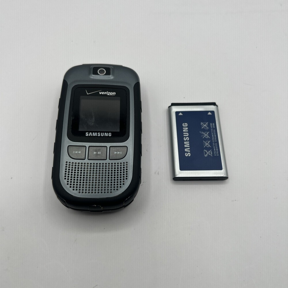 Samsung Convoy SCH-U640 – Gray and Black ( Verizon ) Cellular Flip Phone