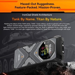 OSCAL TANK 1 5G 4G AI Rugged Smartphone Android 15 Outdoors NFC Mobile Unlocked