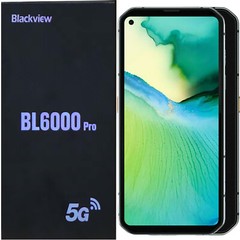 BNIB Blackview BL6000 PRO Dual-SIM 256GB + 8GB Black Factory Unlocked 5G GSM