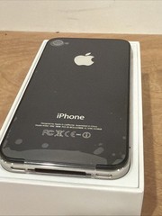 Apple iPhone 4 Black Smartphone Wi-Fi Bluetooth iOS A1332 3.5in PHONE NEVER USED