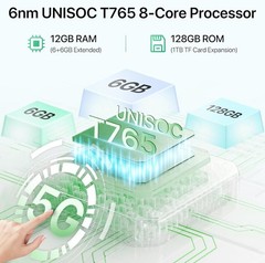 UMIDIGI G9 5G Android 14 Cell Phone Dual SIM AI Face & Fingerprint Unlock Black