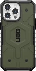 iPhone 15 Pro Max Case 6.7″ Pathfinder Olive Drab Built-in Magnet Rugged Cover