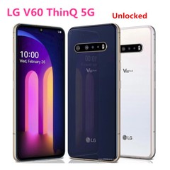 LG V60 ThinQ 5G LM-V600AM V600TM V600VM 128GB Unlocked Smartphone – New Sealed