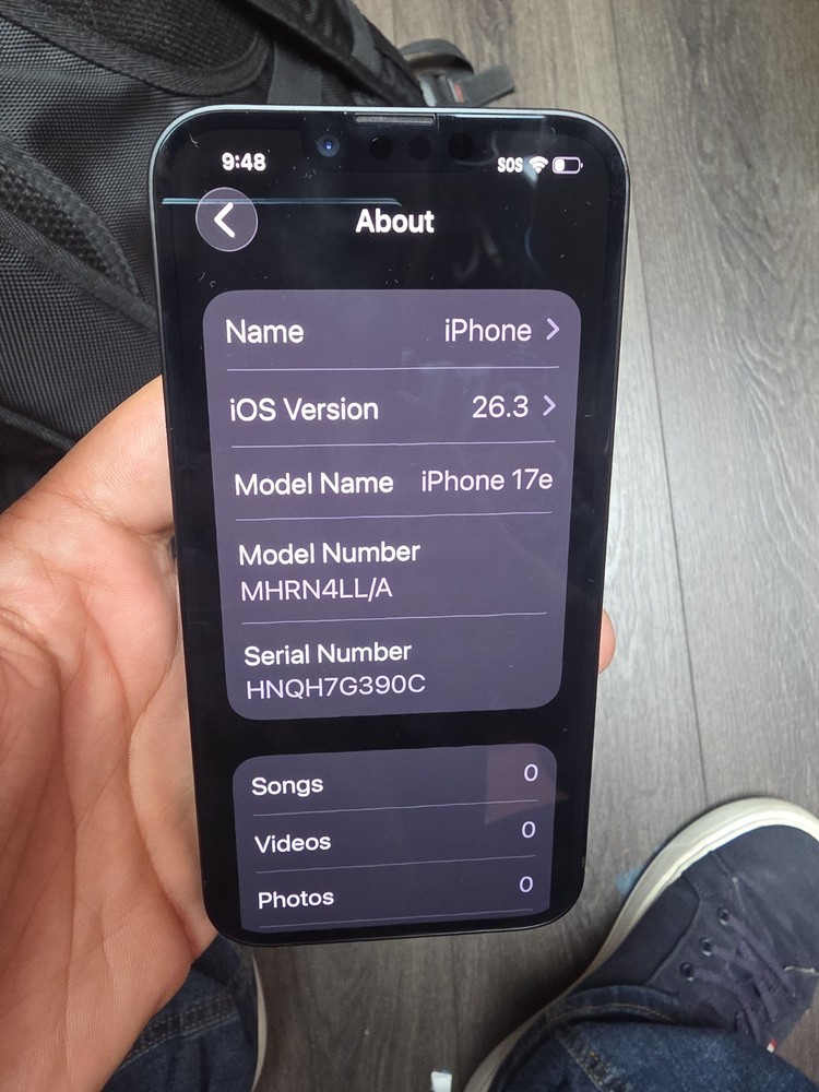 Apple iPhone 17e – 256 GB – Black (AT&T)