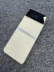SAMSUNGGALAXY Z FLIP3 5G F711U 128GB UNLOCKED Smartphone OPEN BOX Cream White US