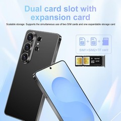 S26 Ultra 5G Smartphone Unlocked Mobile 3+32GB Dual SIM Android Cheap Cell Phone