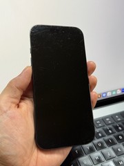Apple iPhone 16 Pro (100% Batt) Black Titanium AT&T 128GB (Scratches) #23839