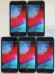 LOT OF 5 TESTED USED GSM UNLOCKED APPLE iPhone 6, 16GB A1549 MG4N2LL/A PHONES
