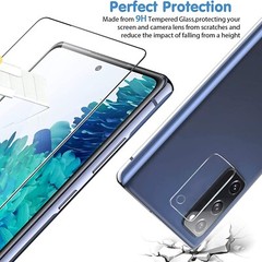 6 in 1 Camera Lens Screen Protector for Samsung Galaxy S20 FE Tempered Glass