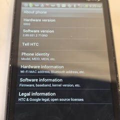 HTC Evo 3D / PG86100 – Black – Rare Smartphone Sprint