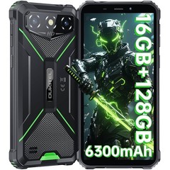 OUKITEL G3 Rugged Phone 16GB+128GB Android 15 6300mAh 6.0″ Display NFC IP68