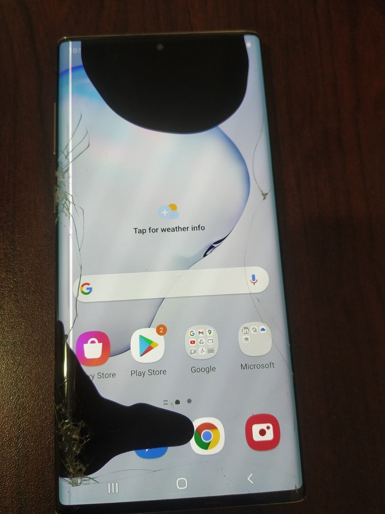 Samsung Galaxy Note10 256GB SM-N970U Aura Glow ( T-Mobile )For parts