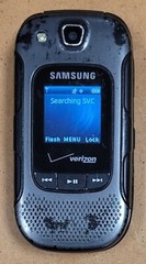 Samsung Convoy 3 III SCH-U680 – Metallic Gray ( Verizon ) Cellular Flip Phone