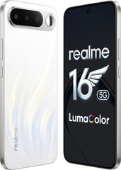 realme 16 5G (White, 256 GB 12GB RAM) Dimensity 6400 Turbo 6.57″ Gobal Version.