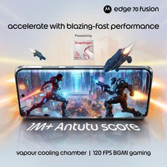 MOTOROLA Edge 70 Fusion (COUNTRY AIR, 8+128GB) Snapdragon® 7s Gen 4 SmartPhone