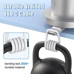 2 Pack 60W Fast Charger Adapter for iPhone 17 16 15 1.2M+2M Cable