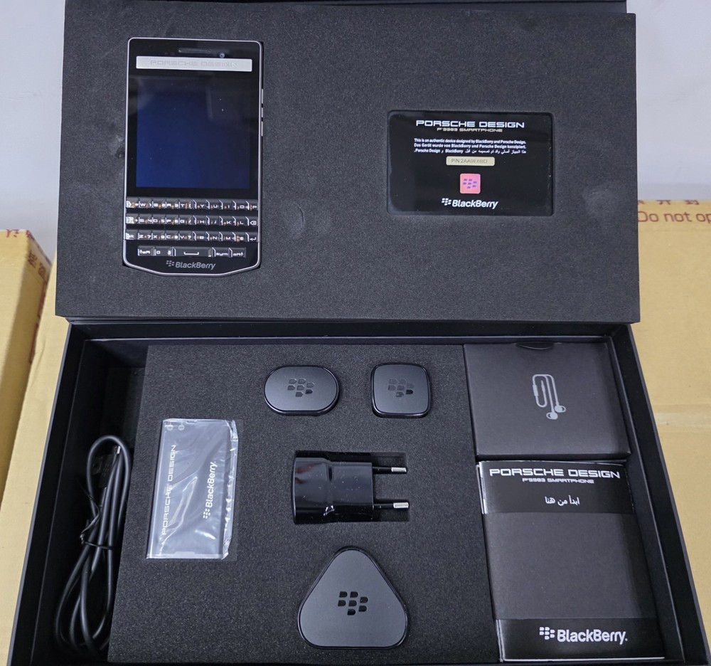 BlackBerry Porsche Design P9983 – 64 GB – Black smartphone