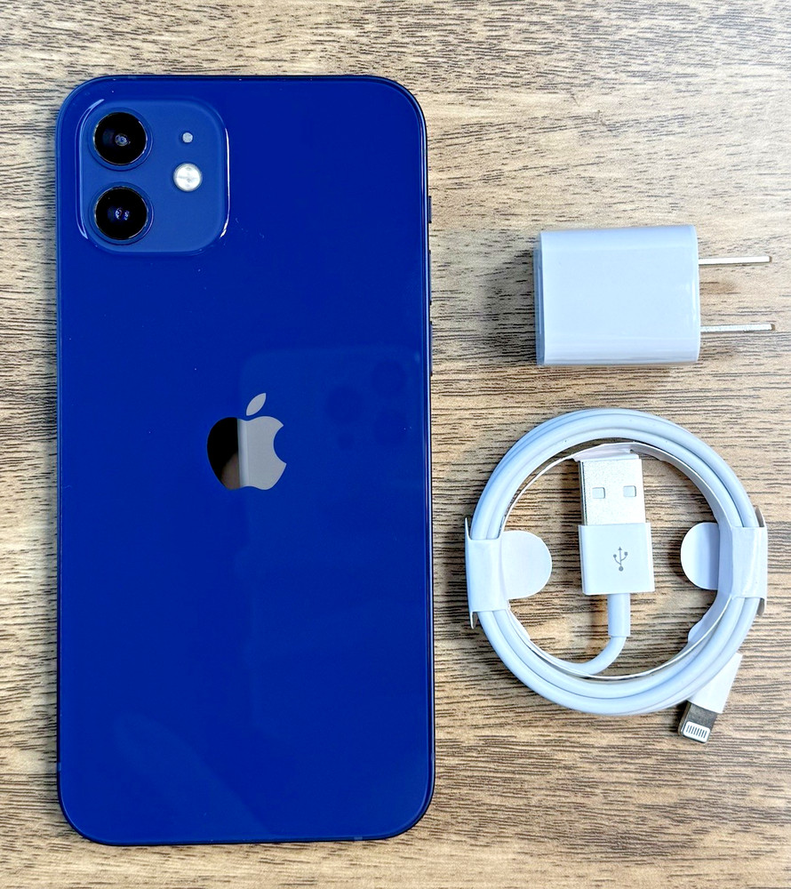Apple iPhone 12 Blue 64GB Fully Unlocked – Good Condition