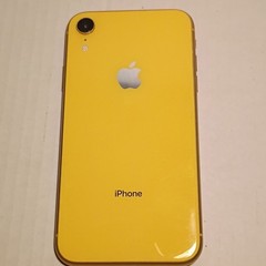 Apple iPhone XR 64GB Yellow 12MP Smartphone FOR PARTS/NOT WORKING