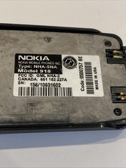 Nokia 918 Grey Vintage Cell Phone (Untested)