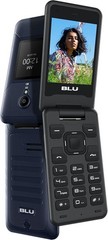 BLU Tank Flip |Unlocked | 4G LTE Flip Phone|2022 | 2.8” + 1.8” Display | Blue
