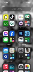 iPhone 15 Pro With TikTok And Other Apps Installed